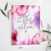 Liebe zu allem – Postkarte A6